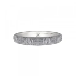 Anillo Carbono Gris y Titanio Personalizable