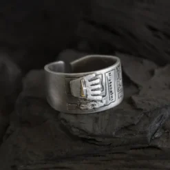 Anillo Irulegi Plata y Lámina de Oro