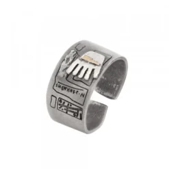 Anillo Irulegi Plata y Lámina de Oro