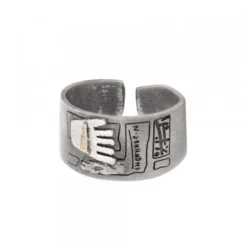 Anillo Irulegi Plata y Lámina de Oro