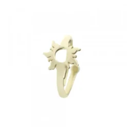 Anillo Mountain Plata Dorada para Mujer