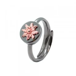Anillo R-Chic Eguzkilore de Plata Rosa