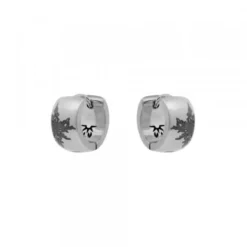Aro Acero Mate Grueso y Eguzkilore 13mm