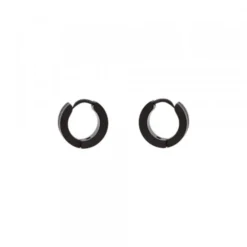 Aro Acero Negro Grueso 13mm