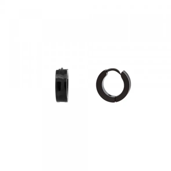 Aro Acero Negro Grueso 13mm