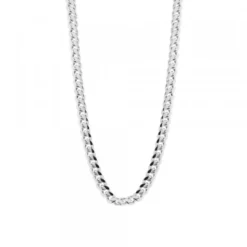 Cadena Cubana de Plata 5mm