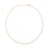 Cadena Forza Plata Rosa 0.60 Eguzkilore