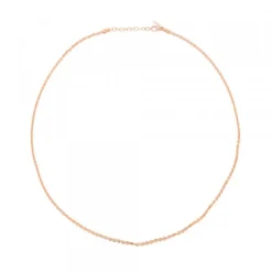 Cadena Forza Plata Rosa 0.60 Eguzkilore