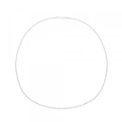 Cadena Oro Blanco 18kt. Grosor 0.30