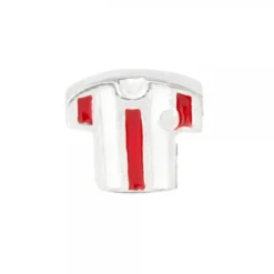 Charm Camiseta Rojiblanca de Plata