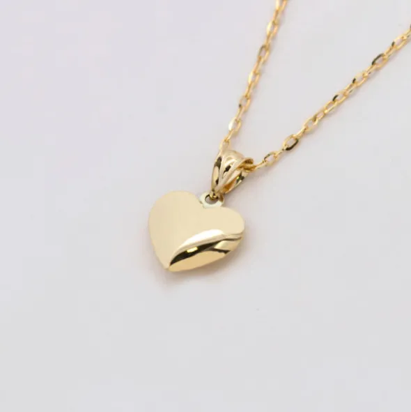Colgante Corazón de Oro