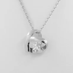 Colgante Corazón San Valentín de Plata