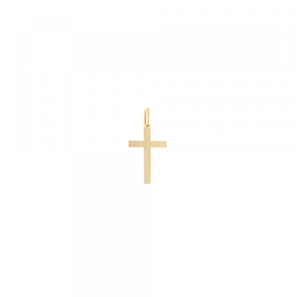 Colgante Cruz Oro 15mm