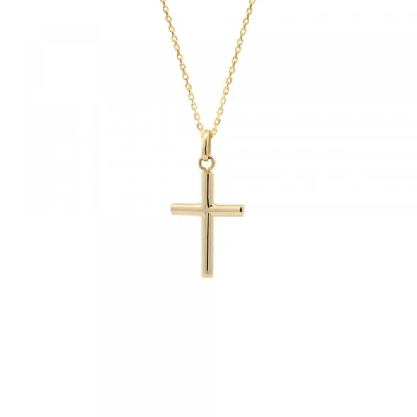 Colgante Cruz Oro 16mm