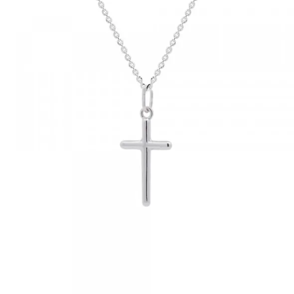Colgante Cruz Plata 22mm