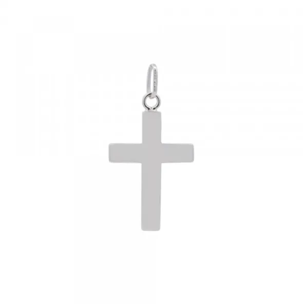 Colgante Cruz Plata 23mm
