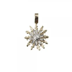 Colgante Eguzkilore Oro Bicolor 21mm