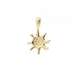 Colgante Eguzkilore Oro 18kt. 11mm