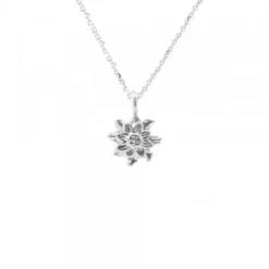 Colgante Eguzkilore Plata 9mm