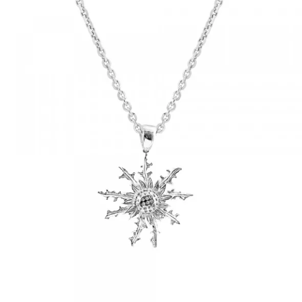 Colgante Eguzkilore Plata 37mm