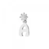 Colgante Inicial Plata 10mm