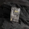 Colgante Irulegi Cuadrado Plata y Lámina de Oro