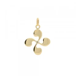 Colgante Lauburu Oro 15mm Personalizable