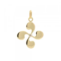 Colgante Lauburu Oro 21mm Personalizable