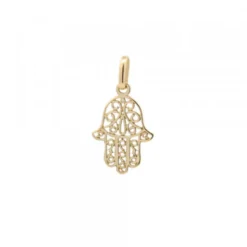 Colgante Mano Fátima Oro 18kt.18mm