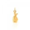 Colgante Mini San Fermín Oro 17mm Personalizable