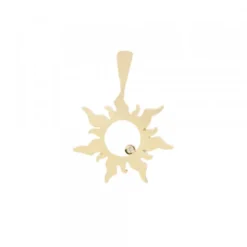 Colgante Mountain Oro y Brillante