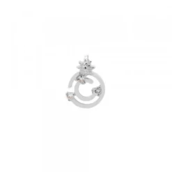 Colgante Zurrunbilo Plata y Circonitas