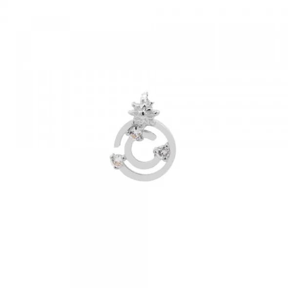 Colgante Zurrunbilo Plata y Circonitas