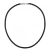 Cordón Caucho Negro 4mm