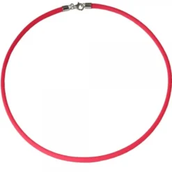 Cordón Caucho Rosa 2mm