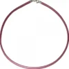 Cordón Cuero Rosa