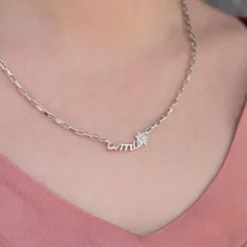 Gargantilla Ama Bayona Plata