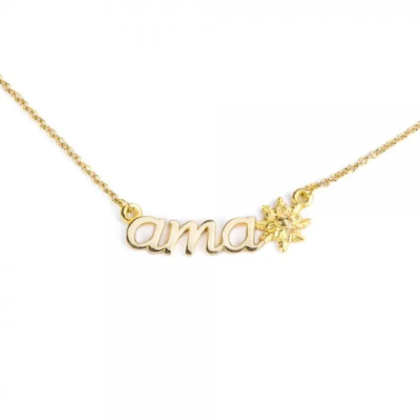 Gargantilla Ama Oro 18kt.