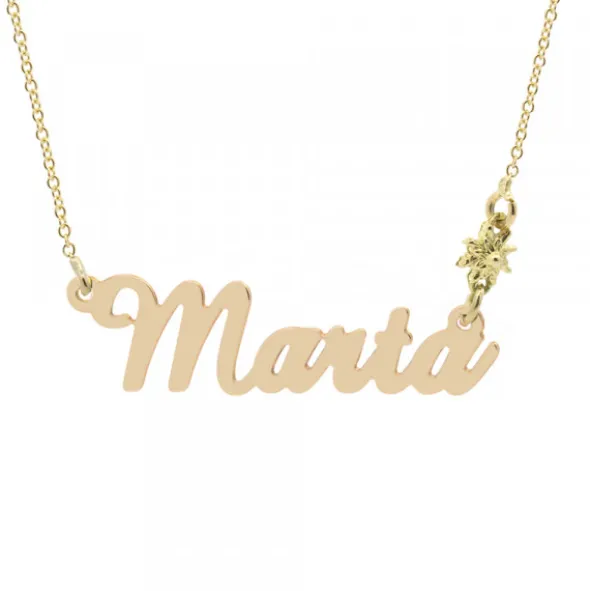 Gargantilla de Oro Izena Marta