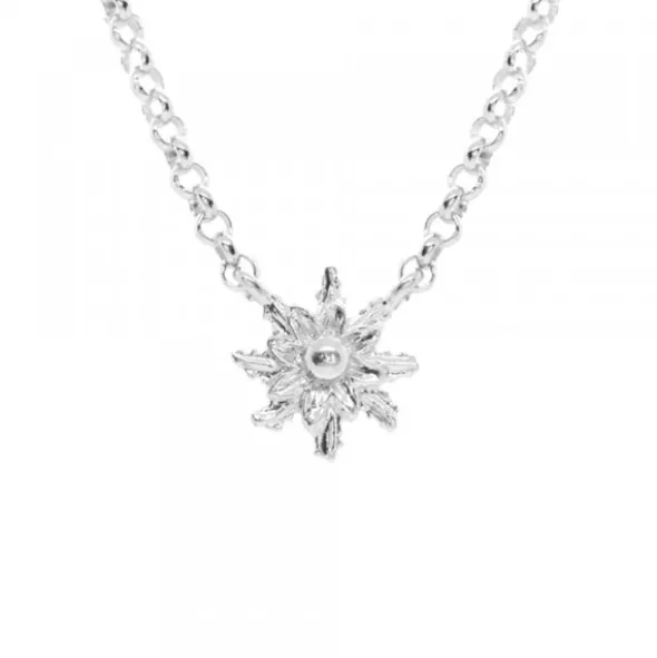 Gargantilla Eguzkilore Plata 8mm