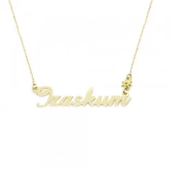 Gargantilla Izena 6 Letras Oro 18kt. Personalizable