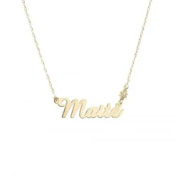 Gargantilla Izena 5 Letras Oro 18kt. Personalizable