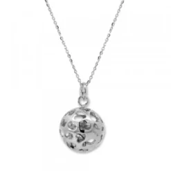 Gargantilla Trébol de Plata Onix