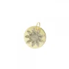 Medalla Eguzkilore Oro Bicolor 15mm