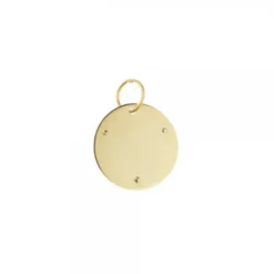 Medalla Eguzkilore Oro Bicolor 15mm