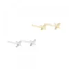 Pack Piercings Estrella 4 Puntas Plata 4 Uds