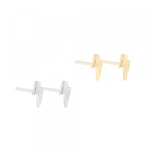 Pack Piercings Rayo Plata 4 Uds