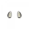 Pendientes Almendra Vitoria Plata y Lámina de Oro