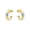 Pendientes Aro Aiora Plata Dorada 20mm