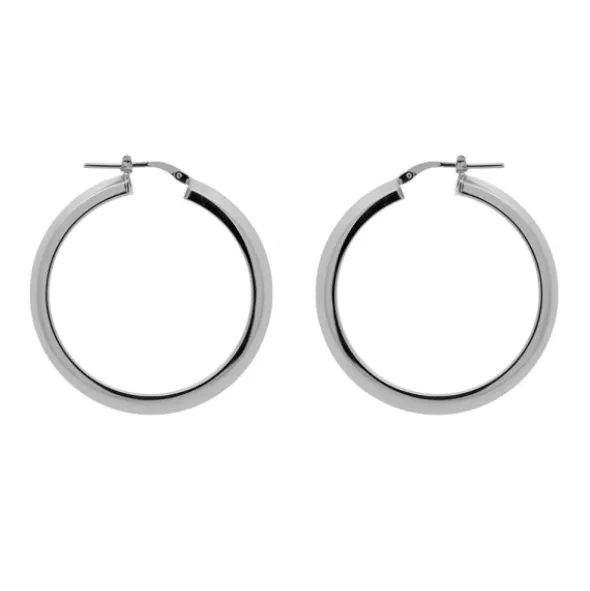 Pendientes Aro de Plata 30mm